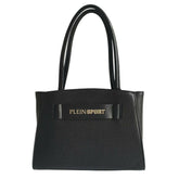 Plein Sport Sleek Black Three-Compartment Tote Bag -   -  Plein Sport.